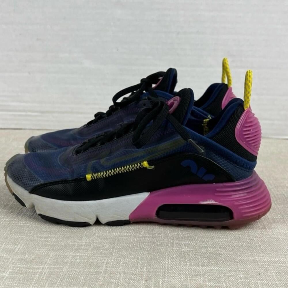 Nike Air Max 2090 Blue‎ Void Active Fuchsia Womens Sz 6.5